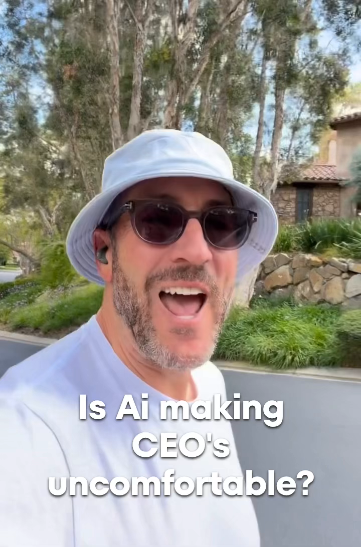 Video thumbnail: Is AI Making the CEO Job More Uncomfortable Than Easier?