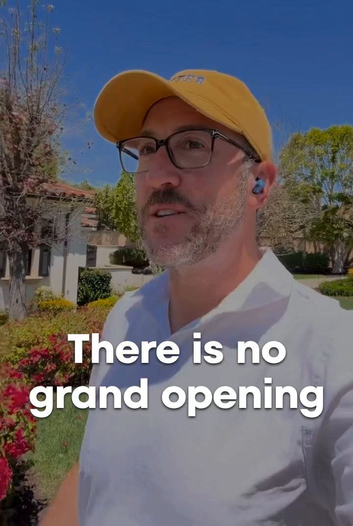 Video thumbnail: There Is No Grand Opening for AI: Stop Waiting and Start