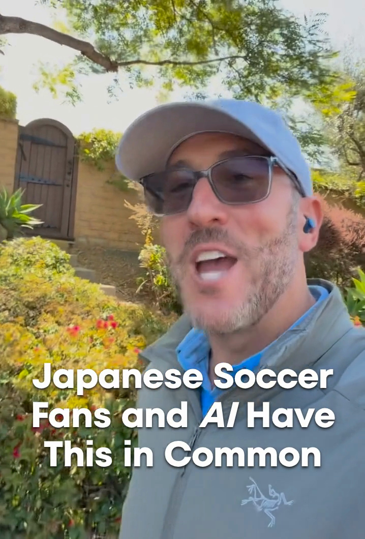 Video thumbnail: What Japanese Soccer Fans And Great AI Have In Common