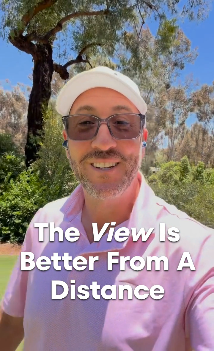 Video thumbnail: The View Is Usually Better From A Little Distance