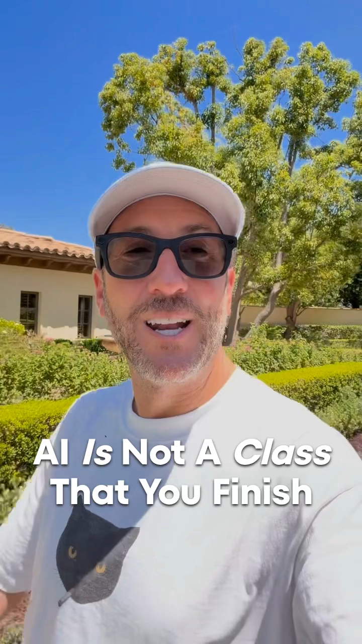 Video thumbnail: AI Is Not A Class That You Finish