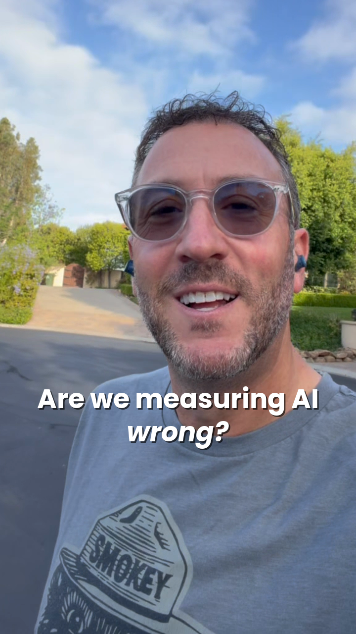 Video thumbnail: We're Measuring AI Completely Wrong