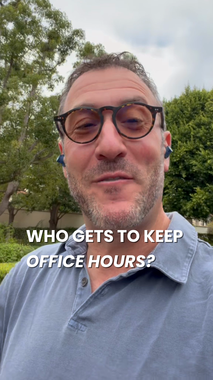Video thumbnail: Office Hours Are for Professors, Not Real Estate Agents
