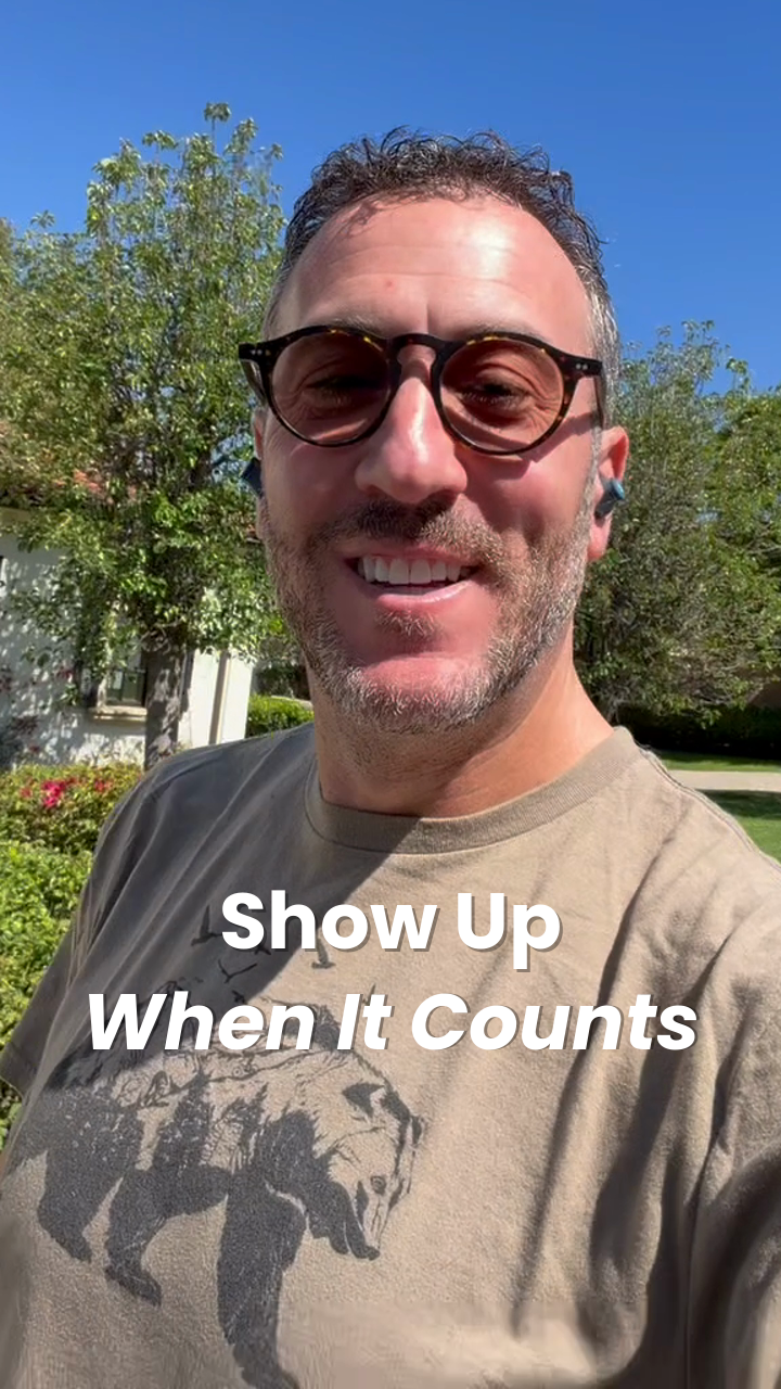 Video thumbnail: Show Up When It Counts