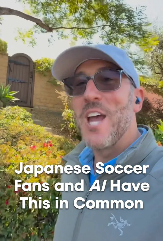 Video thumbnail: What Japanese Soccer Fans And Great AI Have In Common