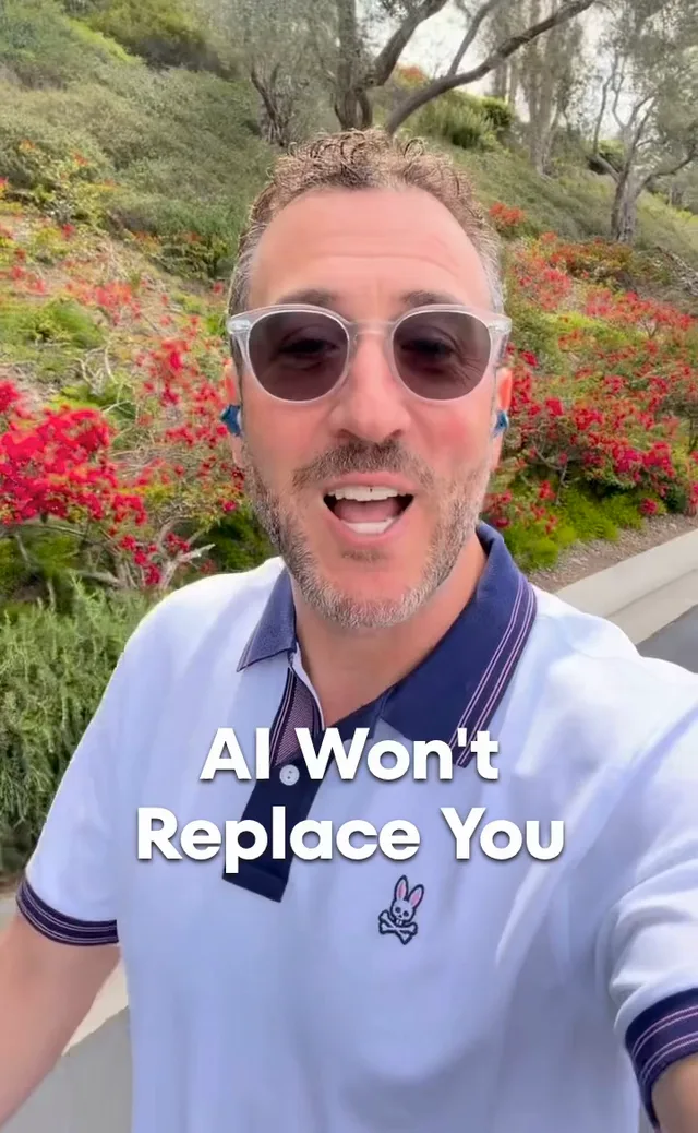 Video thumbnail: AI Won't Replace You. Someone Using It Might.
